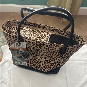Leopard Print Tote Bag